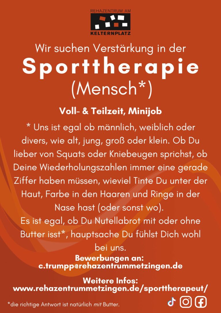 Verstärkung Sport